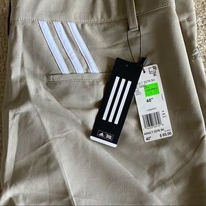 Adidas Men’s Khaki Golf Shorts